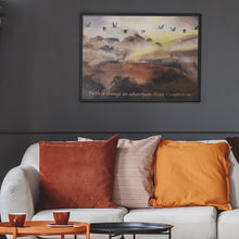 Load image into Gallery viewer, Art for Haiti - Print - Flying Ducks-Sunset