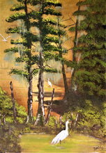 Load image into Gallery viewer, Art for Haiti - Print- Forest Cranes