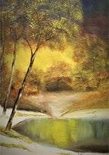 Load image into Gallery viewer, Art for Haiti - Print - Pond and Trees