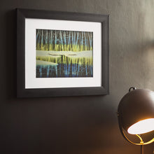 Load image into Gallery viewer, Art for Haiti - Print - Forest in Yellow and Blue