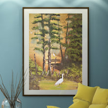 Load image into Gallery viewer, Art for Haiti - Print- Forest Cranes
